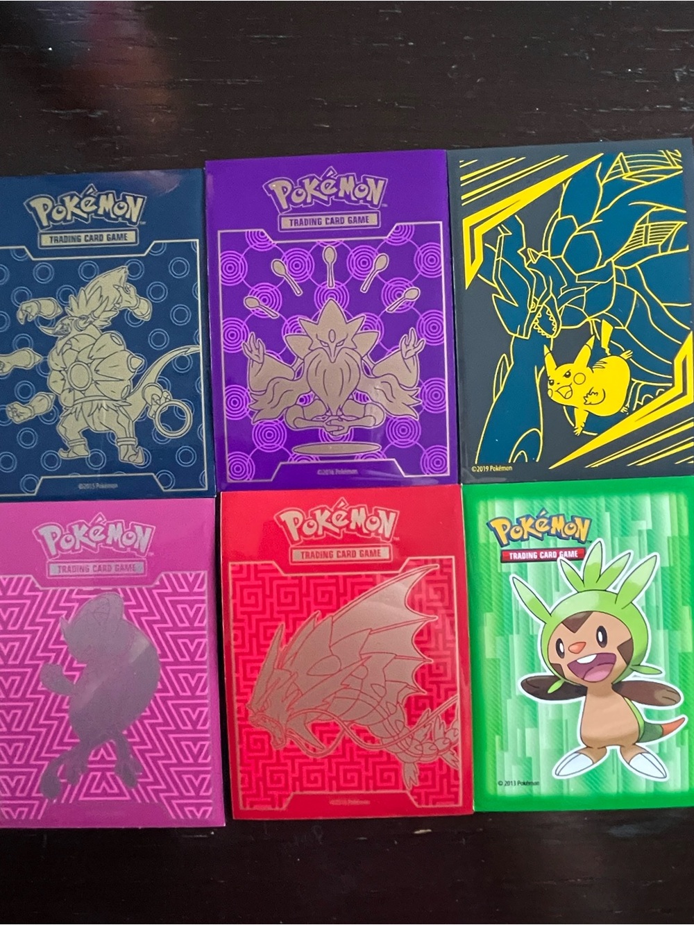 Lot Of 252 Loose Pokemon Card Sleeves Pikachu, Mega Mewtwo Y, Alakazam, Gyarados